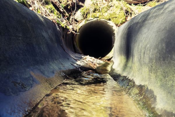 Drainage Swale Installation in Marana
