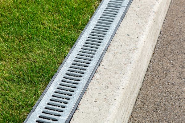 Courtyard Drain Installation in Marana